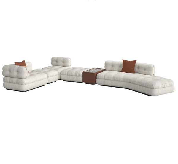 Garrett Park Cream Modular Sofa Sectional