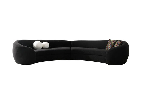 Emond Boucle Black Sectional