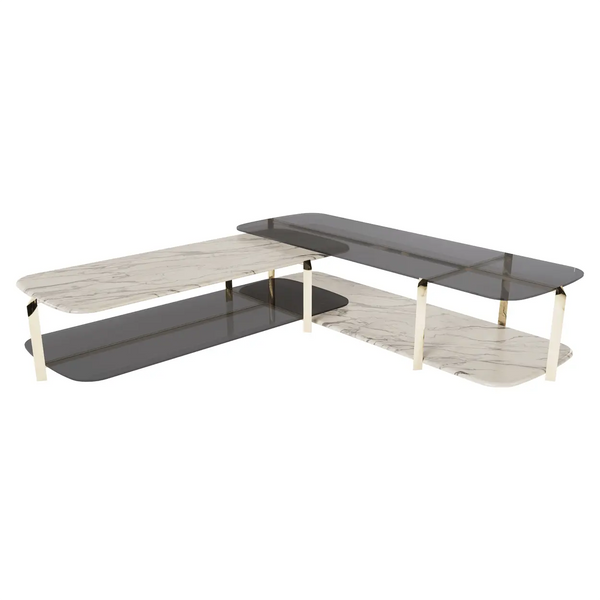 2Pc Rozzano Coffee Table