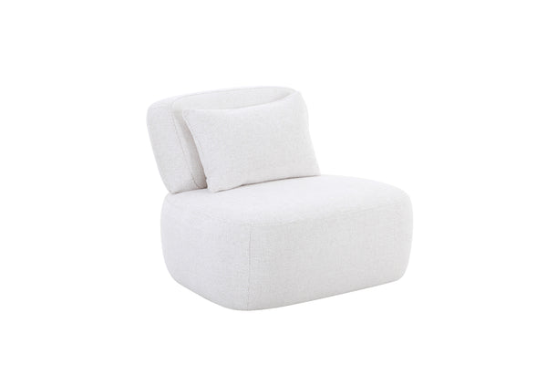 Astor Cream Fabric Accent Chair