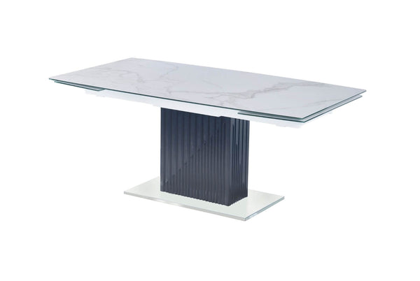 Clarksville Ceramic Motorized Extendable Dining Table