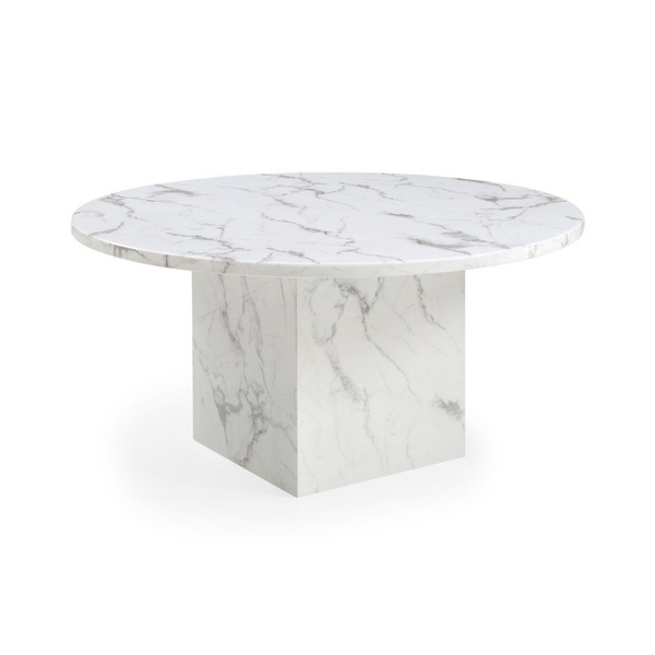 60" Cardinal Marble Round Dining Table